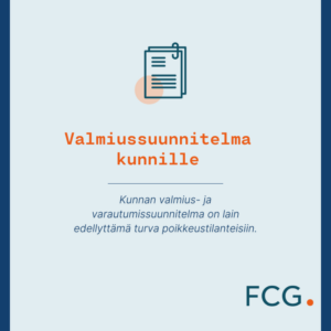 Valmiussuunnitelma kunnille