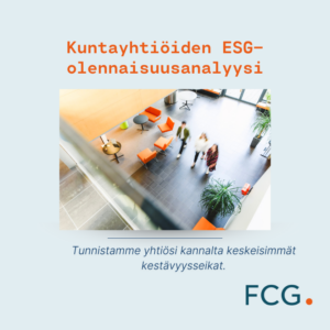 Kuntayhtiöiden ESG-olennaisuusanalyysi
