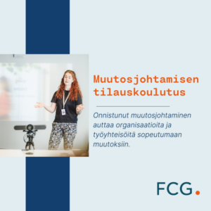 Muutosjohtamisen valmennuskokonaisuus esihenkilöille