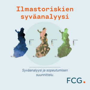 Ilmastoriskien syväanalyysi