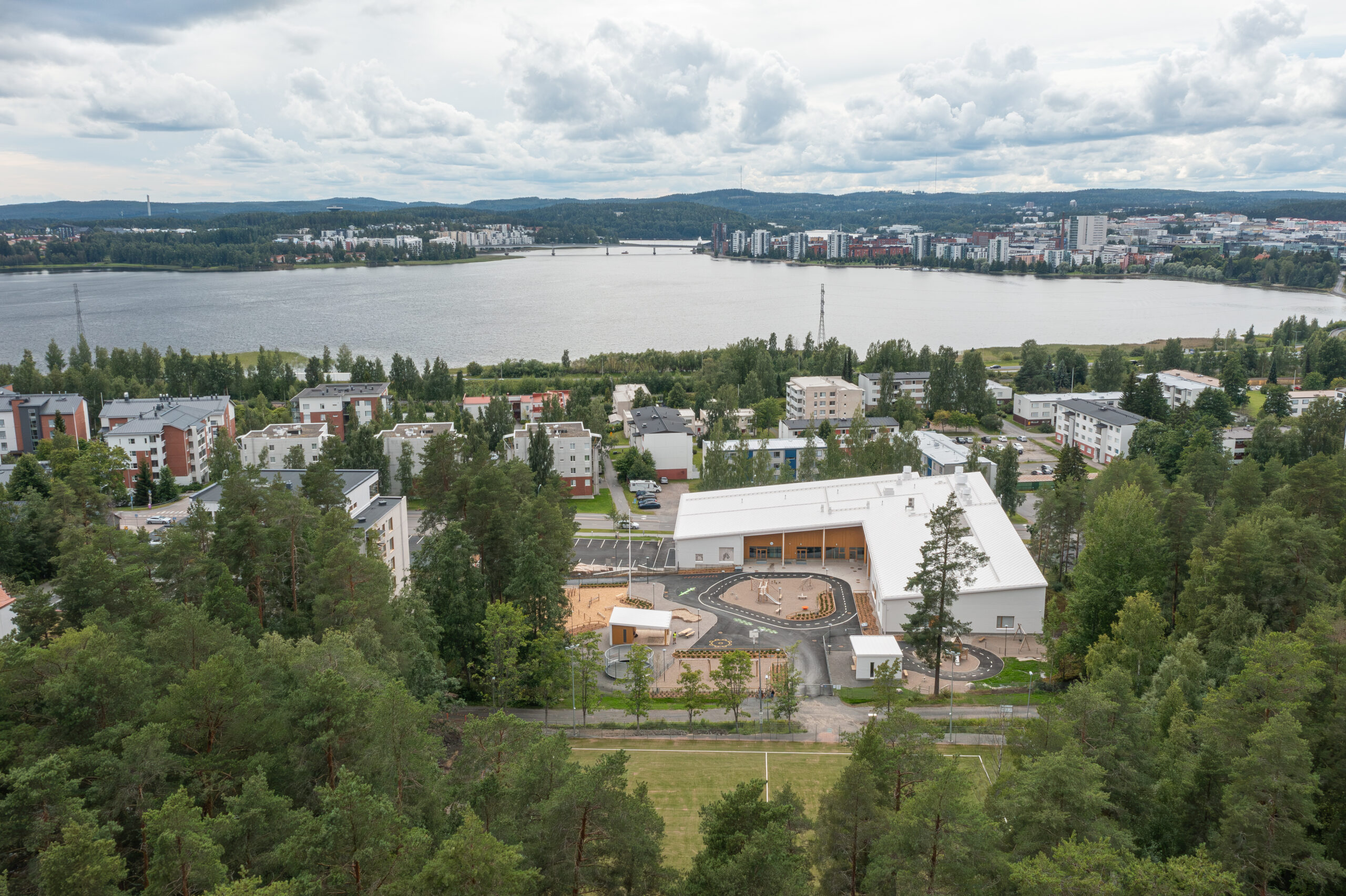 FCG:n LVIA-suunnittelu toi energiatehokkuutta ja viihtyisyyttä Jyväskylän uuteen Kivistön päiväkotiin